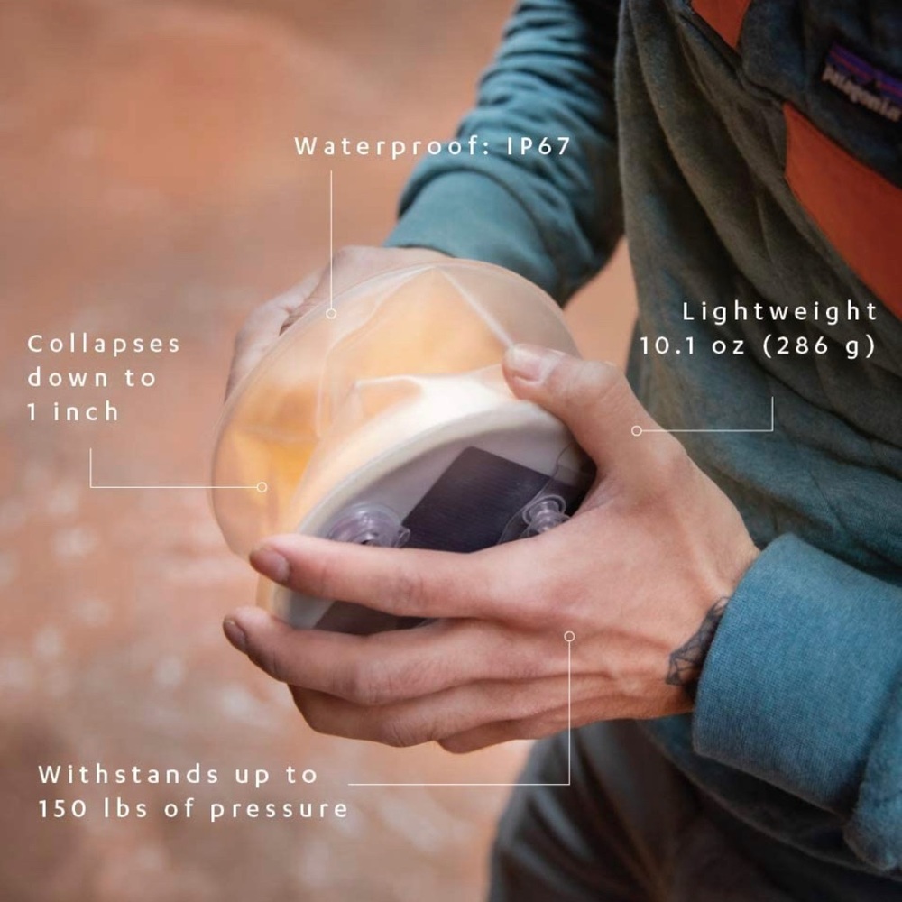 MPOWERD Luci Base: All-in-One Solar Inflatable Light + Phone Charger - Picture 9 of 13